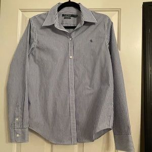 Lauren Striped Button Down Shirt